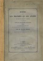 Memoire sur les Pranizes et les Ancées et sur les moyens curieux a l'aide desquels certains crustacés parasites assurent la conservation de leur espèce