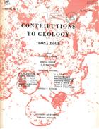 Contributions to Geology. Trona Issue