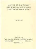 A guide to the genera and species of Parnassiinae (Lepidoptera: Papilionidae)