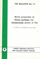 Wood Properties of Pinus caribea var. hondurensis grown in Fiji