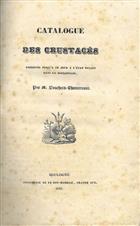 Catalogue des Crustacés observés jusqu'a ce jour a l'état vivant dans le Boulonnais