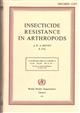 Insecticide Resistance in Arthropods