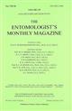 Entomologist's Monthly Magazine. Vol. 149 (2013)
