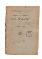 Etudes générale des Myiases