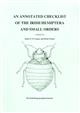 An Annotated Checklist of the Irish Hemiptera and small orders