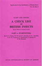 Check List of British Insects, pt. 4: Hymenoptera (Handbooks for the Identification of British Insects 11/4)
