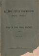 Yellow Fever Commission (West Africa) Fouth and Final Report