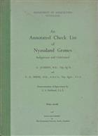 An Annotated Check List of Nyasaland Grasses: Indigenous and Cultivated