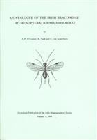 A Catalogue of Irish Braconidae (Hymenoptera: Ichneumonoidea)