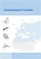 Entomologist's Gazette. Vol. 63, Issue 1