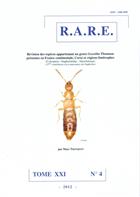 Révision des espèces appartenant au genre Geostiba Thomson présentes en France continentale, Corse et régions limitrophes