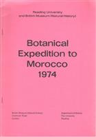 Botanical Expedition to Morocco 1974