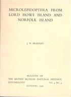 Records and descriptions of Microlepidoptera from Lord Howe Island and Norfolk Island collected by the British Museum (Natural History) Rennell Island expedition, 1953