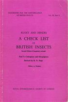 A Check List of British Insects Pt. 3: Coleoptera and Strepsiptera (Handbooks for the Identification of British Insects 11/3)