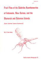 Fruit Flies of Subtribe Acanthonevrina of Indonesia, New Guinea, and the Bismarck and Solomon Islands