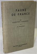 Coléoptères Scarabeides (Faune de France 63)