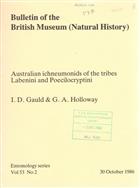 Australian Ichneumonids of the tribes Labenini and Poecilocryptini