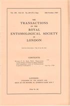 Observations on the biology of Palorus ratzeburgi Wissman with comparative notes on Tenebrionidae in general