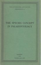 The Species Concept in Palaeontology