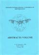 Abstracts Volume Fourth International Congress of Dipterology: 6th-13th September 1998, Keble College, Oxford