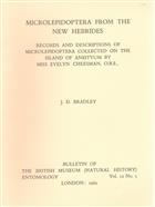 Microlepidoptera from the New Hebrides: Records and Descriptions of Microlepidoptera Collected on the Island of Aneityum by Miss Evelyn Cheesman, O.B.E.