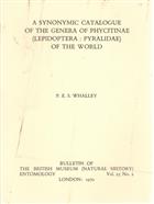 A Synonymic Catalogue of the Genera of Phycitinae (Lepidoptera: Pyralidae) of the World