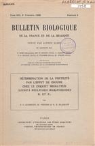 Determination de la fertilite par L'effet de groupe chez le criquet migrateur (Locusta migratoria migratorioides R. et F.)