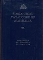 Zoological Catalogue of Australia 26: Psocoptera, Phthiraptera, Thysanoptera