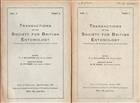 Transactions of the Society for British Entomology: Vol. 1