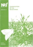 Classification of the Heliothinae