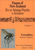 Fanniidae (Diptera) Fauna of New Zealand 71