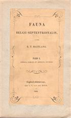 Fauna Belgii Septentrionalis. Pars I: Animalia Radiata et Annulata Cuvierii