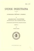 Svensk Insektfauna 9: Staphylinidae Pt 3: Paederinae, Staphylininae