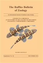 Conspectus Cobitidum An Inventory of the Loaches of the World (Teleostei: Cypriniformes: Cobitoidei)