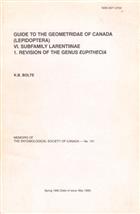 Guide to Geometridae of Canada (Lepidoptera): VI Subfamily Larentiinae, 1. Revision of the Genus Eupithecia