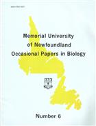 <B>The Adult Caddisflies (Insecta: Trichoptera) of Insular Newfoundland</B>