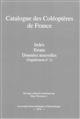 Catalogue des Coléoptères de France. Supplement 2: Index Errata Données nouvelles