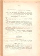 (1) An Account of a Collection of Diurnal Lepidoptera Made by Mr. W. Doherty at Humboldt Bay, Dutch New Guinea, and in Neighbouring Islands, in the Museum of the Honourable Walter Rothschild at Tring, with Descriptions of New Species / (2) New Genera and Species of Geometridae