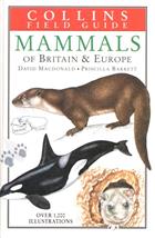 Collins Field Guide Mammals of Britain and EuropeBritain & Europe