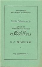 Guide for the Identification of British Aquatic Oligochaeta
