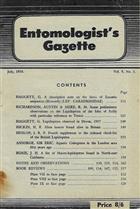 Entomologist's Gazette. Vol. 9, Part 3 (1958)