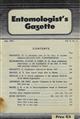 Entomologist's Gazette. Vol. 9, Part 3 (1958)