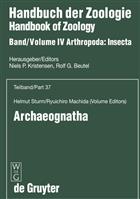 Archaeognatha (Handbuch der Zoologie 4/37)