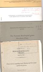 Collection of c. 1100 short papers on Brachiopods (Brachiopoda): Offprints from a range of international scientific journals