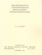 Species-Groups in Ctenophthalmus (Siphonaptera: Hystrichopsyllidae)