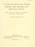 A Collection of Fleas from the Bodies of British Birds: with notes on their Distribution and Host Preferences