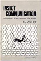 Insect Communication: 12th Symposium of the Royal Entomological Society of London