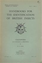 Coleoptera Coccinellidae and Sphindidae (Handbooks for Identification of British Insects 5/7)