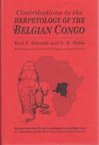 Contributions to the Herpetology of the Belgian Congo 