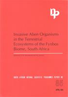 Invasive Alien Organisms in the Terrestrial Ecosystems of the Fynbos Biome, South Africa